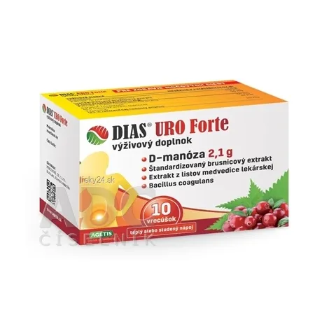 DIAS URO Forte vrecká 10ks