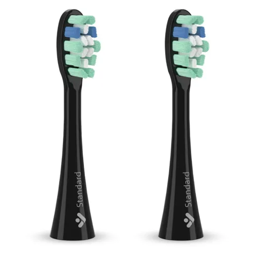 TRUELIFE SonicBrush Clean náhradná hlavica štandard čierna 2 kusy