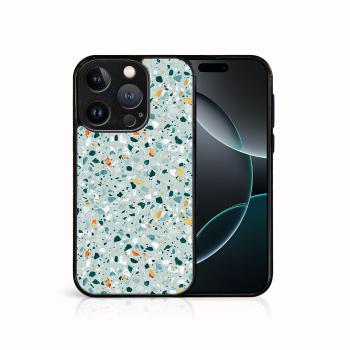 MY ART Ochranný kryt pre Apple iPhone 16 Pro BLUE TERRAZZO (164)