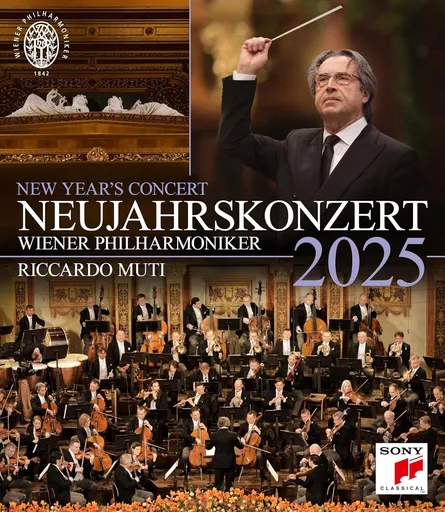 Riccardo Muti & Wiener Philharmoniker, Riccardo Muti & Wiener Philharmoniker New Year'S Concert 2025 BD, Blu-ray