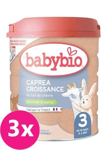 BABYBIO CAPREA 3 kozie dojčenské mlieko (od ukonč.10 m) 3x 800 g