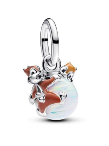 Pandora Strieborný prívesok Chip a Dale Disney 793532C01