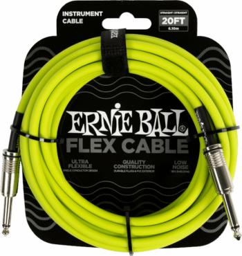 Ernie Ball Flex Instrument Cable Straight/Straight 6 m Rovný - Rovný Nástrojový kábel