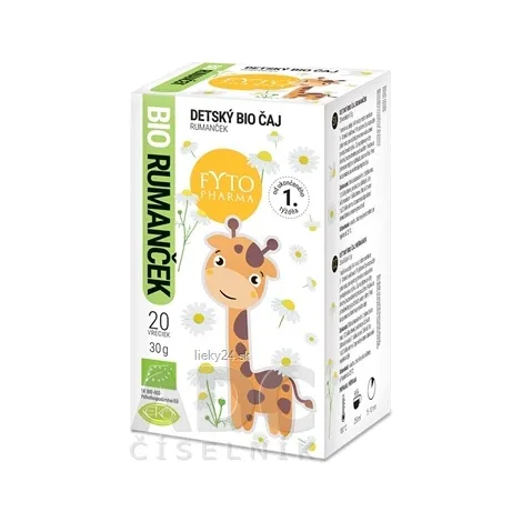 FYTO DETSKÝ BIO ČAJ RUMANČEK