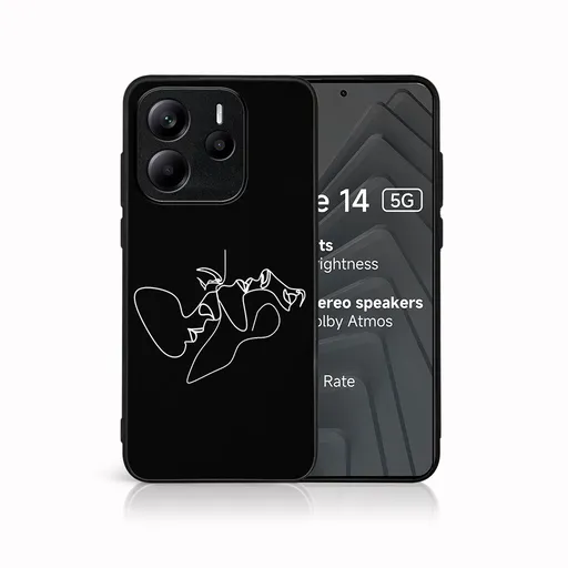 MY ART Ochranný kryt pre Xiaomi Redmi Note 14 5G FACES (196)