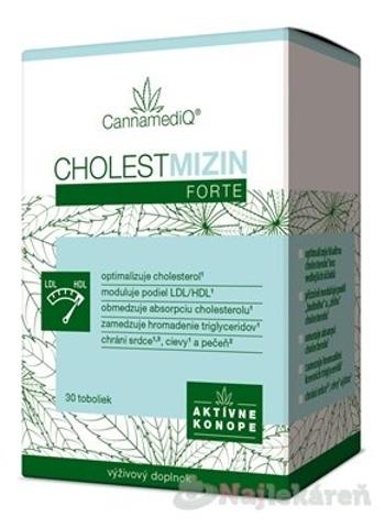 CannamediQ CHOLESTMIZIN Forte 30 ks