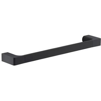 GEDY PIRENEI držiak na uteráky 350 × 66 mm, čierny matný (PI213514)