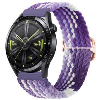 BStrap Elastic Nylon remienok na Xiaomi Amazfit GTR Mini, grape