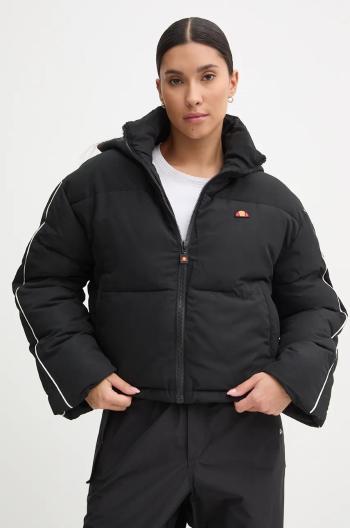 Bunda Ellesse KSAMIL dámska, čierna farba, prechodná, oversize, SGX20932