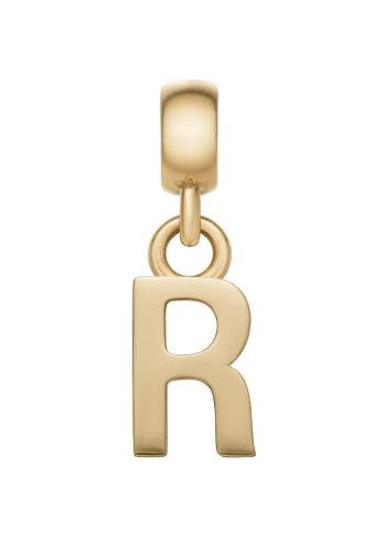 Daniel Wellington Pozlátený prívesok písmeno "R" Charms DW00400501