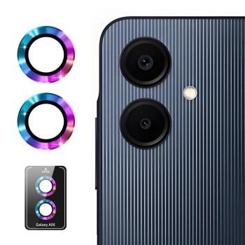 ENKAY ALU Sklo pre fotoaparát Samsung Galaxy A06 COLORFUL