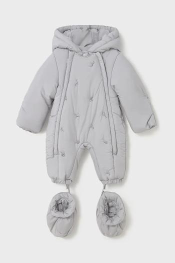 Overal pre bábätká Mayoral Newborn šedá farba, 2603