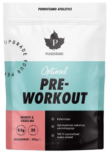 PUHDISTAMO Pre-Workout Caffeine Free mango-malina 350 g