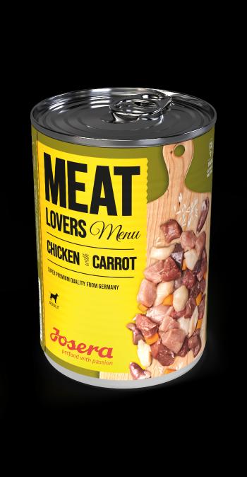 Josera Dog Meat Lovers Chicken with Carrot konzerva pre psy 400g