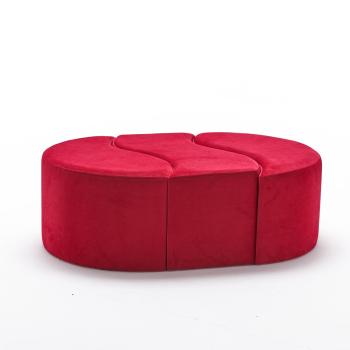 Stolička Alya Pouf Red