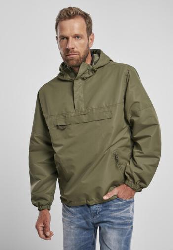 Brandit Summer Pull Over Jacket olive - 5XL