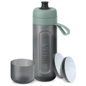 BRITA Fill&Go Active Filtračná fľaša na vodu zelená 0.6 l