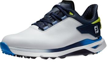 Footjoy PRO SLX White/Navy/Blue 40,5 Pánske golfové topánky