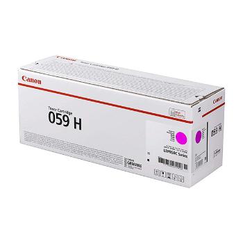 CANON 059H M - originálny toner, purpurový, 13500 strán