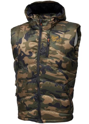 Prologic vesta bank bound camo thermo vest-veľkosť l