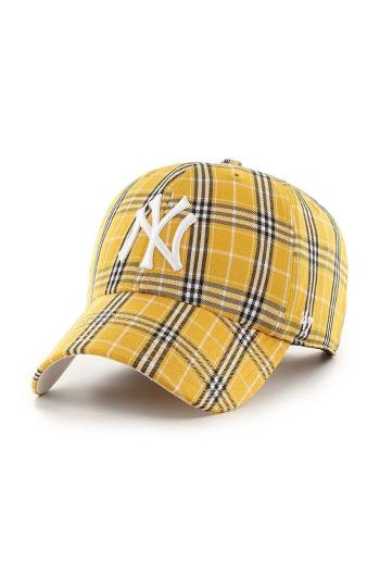 Šiltovka 47 brand MLB New York Yankees žltá farba, vzorovaná, B-BUGGN17IDS-HN