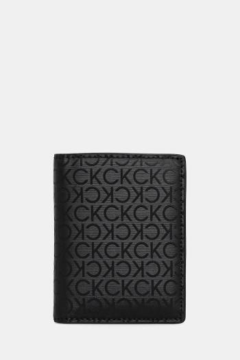 Peňaženka Calvin Klein pánska, čierna farba, K50K512920