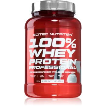 Scitec Nutrition 100% Whey Protein Professional srvátkový proteín s tráviacimi enzýmami príchuť Coconut 920 g