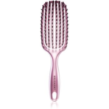 BrushArt Hair Vent blowdry hairbrush with boar bristles kefa na vlasy pre rýchlejšiu fúkanú 1 ks