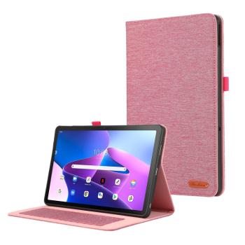 FABRIC Zaklápací obal pre Lenovo Tab M10 5G ružový