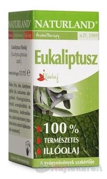 NATURLAND 100% ÉTERICKÝ OLEJ EUKALYPUS, 1x10 ml