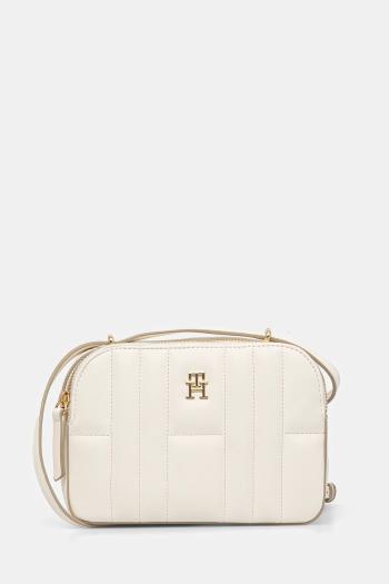 Kabelka Tommy Hilfiger béžová farba, AW0AW17453