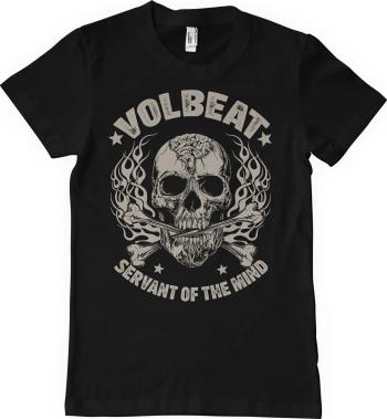 Volbeat Tričko Skull & Crossbones Unisex Black L
