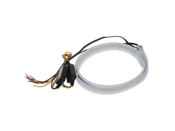 LED pásik STU 96UN02, dynamické blinkre, oranžovej, 45cm