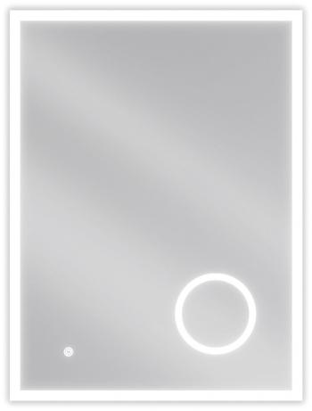 MEXEN Kala zrcadlo s osvětlením s kosmetickým zrcátkem 60 x 80, LED 600 9820-060-080-611-00