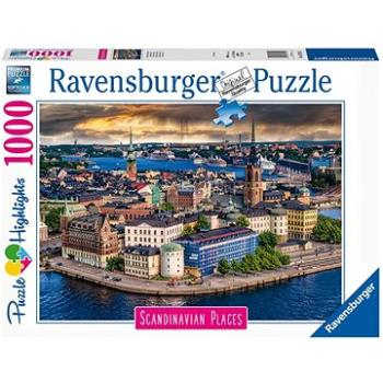 Ravensburger 167425 Škandinávia Štockholm, Švédsko 1000 dielikov (4005556167425)