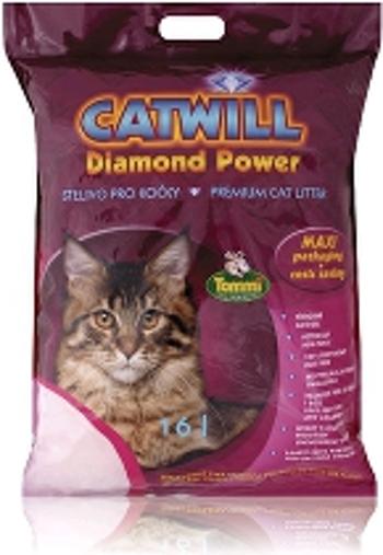 Catwill Diamond Power podstielka pre mačky 16l