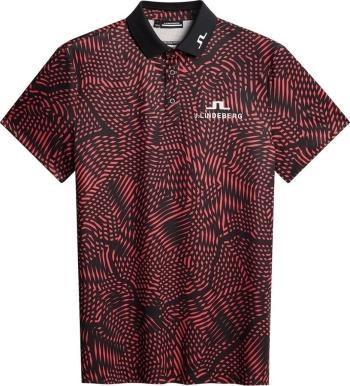 J.Lindeberg KV Tour Golf Azalea Wave Pink L Polo košeľa