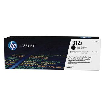 HP originál toner CF380X, black, 4400str., HP 312X, HP Color LaserJet Pro MFP M476dn, MFP M476dw, MFP M47, 720g, O, čierna