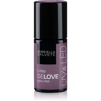 Gabriella Salvete GeLove gélový lak na nechty s použitím UV/LED lampy 3v1 odtieň 28 Gift 8 ml