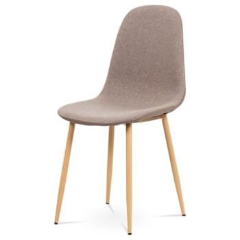 Jedálenská stolička Autronic 43x87 cm béžová látka CT-391 CAP2