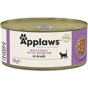 Applaws konzerva Cat makrela a sardinky 156 g (5060481890809)