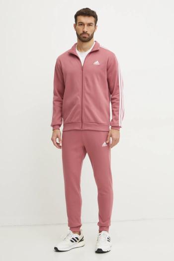 Tepláková súprava adidas Essentials pánsky, ružová farba, IY6661