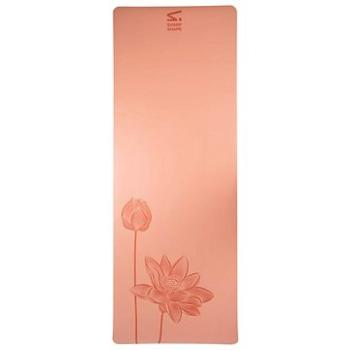 Sharp Shape PU Yoga mat Flower peach  (2496847713667)