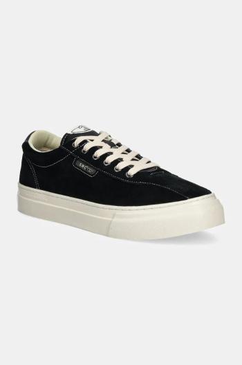 Tenisky Stepney Workers Club Dellow 02 Cup Suede čierna farba, YA21015