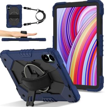 SOLID Odolný obal pre Xiaomi Redmi Pad Pro / Pad Pro 5G tmavomodrý