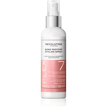 Revolution Haircare Plex No.7 Bond Restore Styling Spray regeneračný kondicionér v spreji pre vlasy namáhané teplom 100 ml