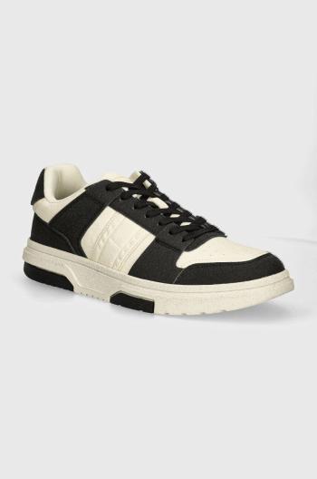Tenisky Tommy Jeans THE BROOKLYN SUSTAIN čierna farba, EM0EM01373