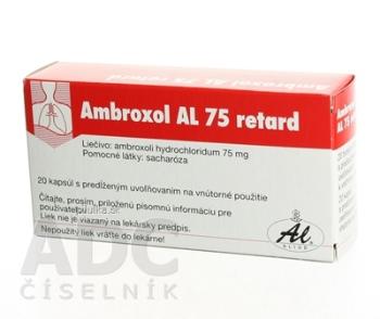 AMBROXOL AL AL 75 retard 75 mg 1 x 20 kapsúl