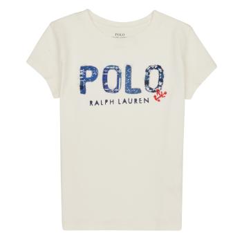 Polo Ralph Lauren  SS POLO TEE-KNIT SHIRTS-T-SHIRT  Tričká s krátkym rukávom Biela