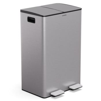 Klarstein EcoVista, odpadkový kôš s kompostérom, 60 l + 3 l/kôš + kompostér, Soft-Close